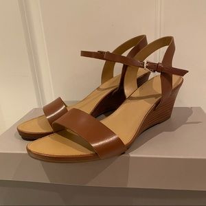 Franco Sarto Dulce Wedge, Brown, Size 10
